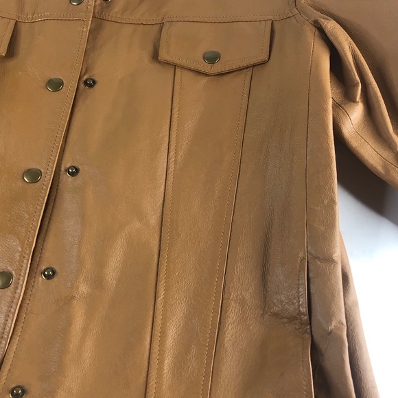 Terry Lewis Vintage Style Leather Jacket Men’s M - Picture 9 of 13